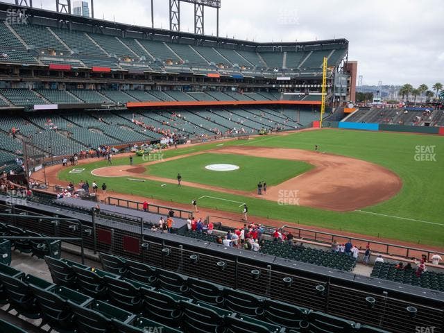 Oracle Park - Section Club Level 205 Seat View