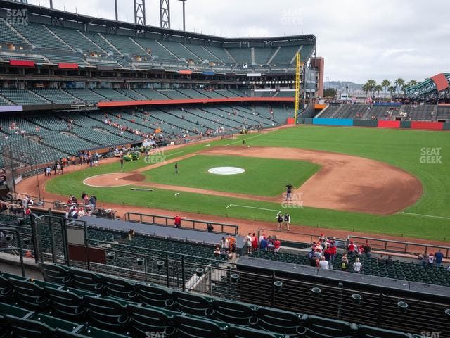 Oracle Park - Section Club Level 207 Seat View