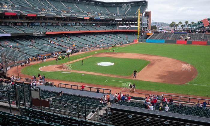 Oracle Park - Section Club Level 207 Seat View