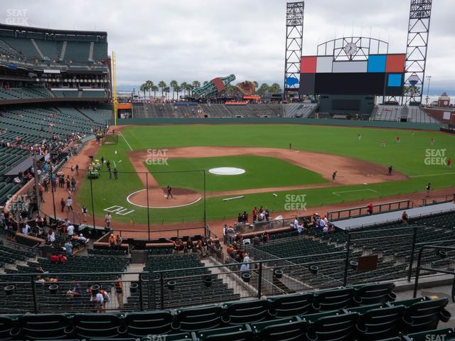 Oracle Park - Section Club Level 212 Seat View Oracle Park - Section Club Level 212 Seat View