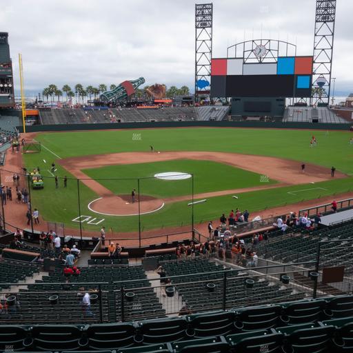Oracle Park - Section Club Level 213 Seat View