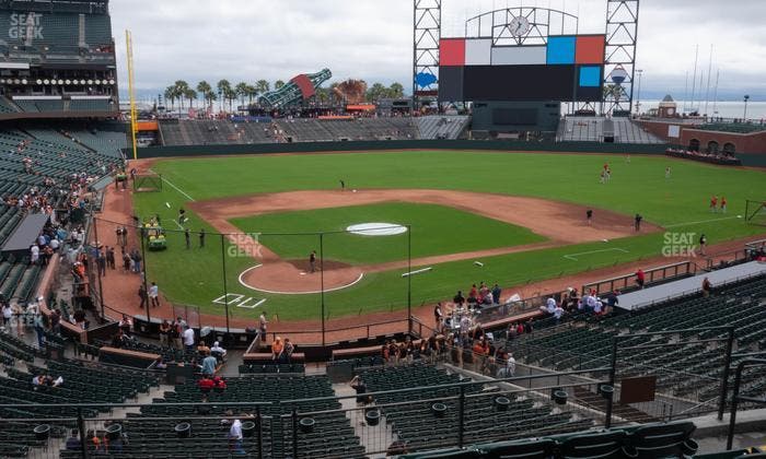 Oracle Park - Section Club Level 213 Seat View
