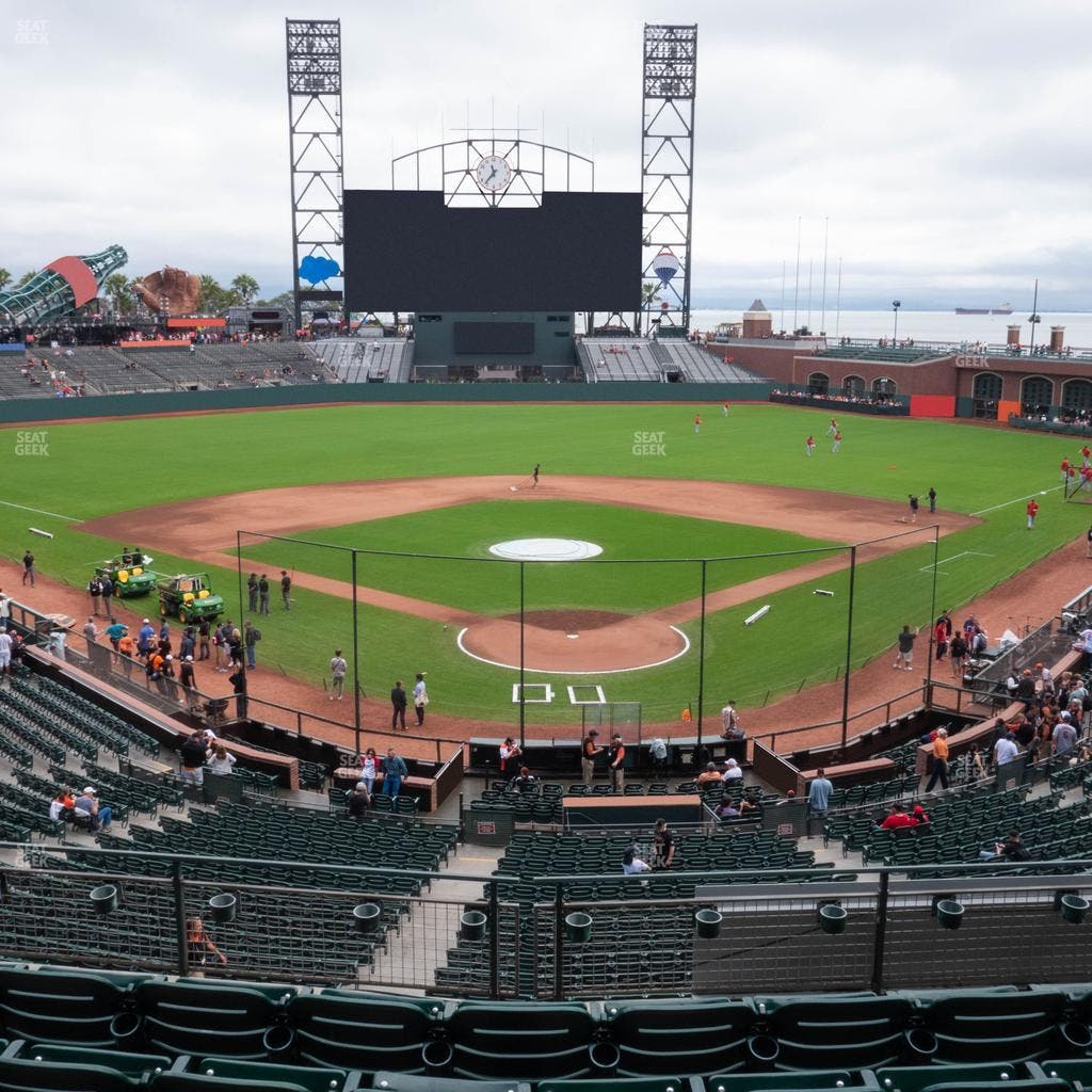 Oracle Park - Section Club Level 216 Seat View