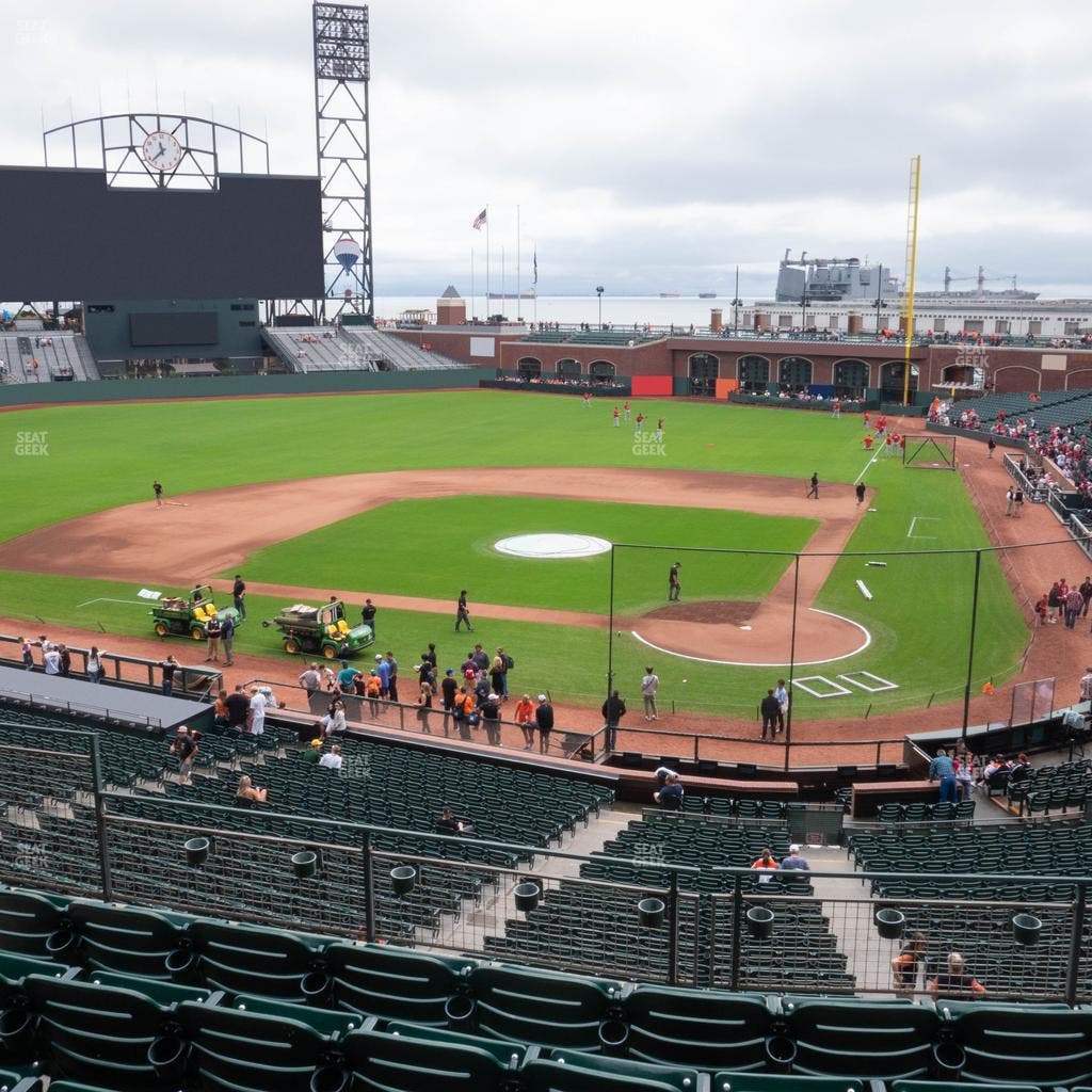 Oracle Park - Section Club Level 219 Seat View