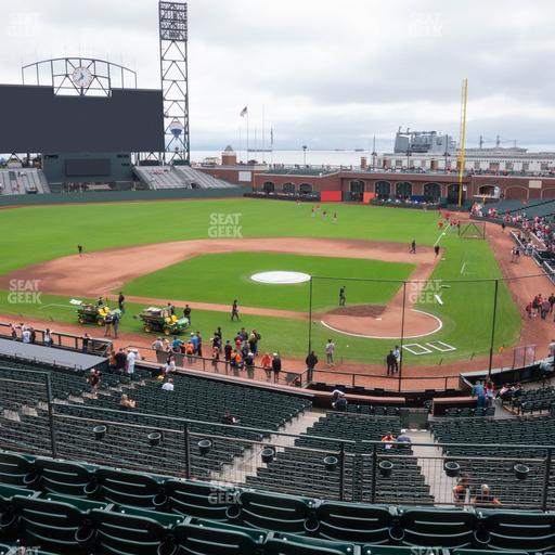 Oracle Park - Section Club Level 219 Seat View