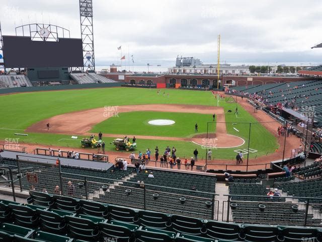 Oracle Park - Section Club Level 220 Seat View