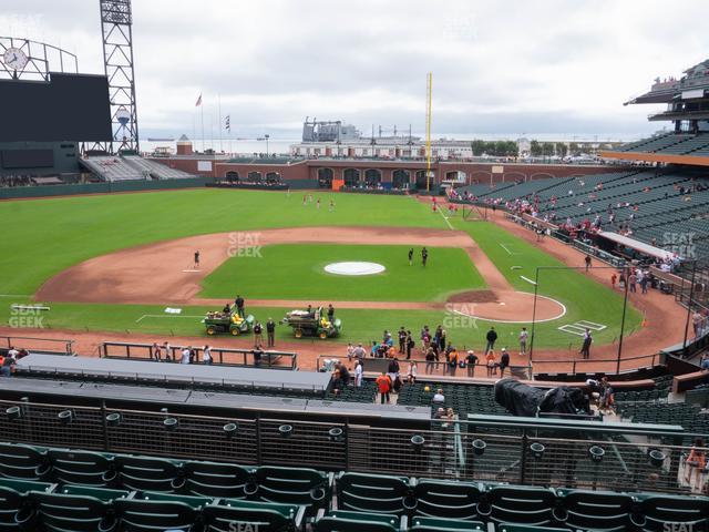 Oracle Park - Section Club Level 221 Seat View Oracle Park - Section Club Level 221 Seat View
