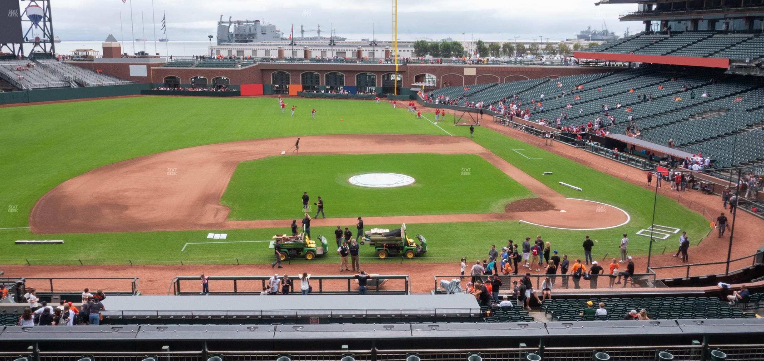 Oracle Park - Section Club Level 222 Seat View
