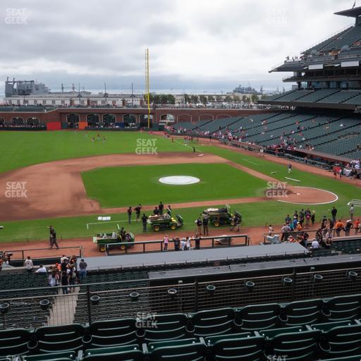Oracle Park - Section Club Level 223 Seat View