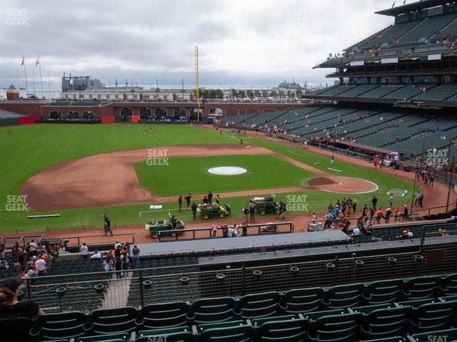 Oracle Park - Section Club Level 223 Seat View