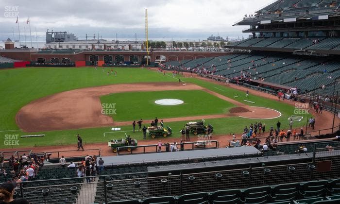 Oracle Park - Section Club Level 223 Seat View