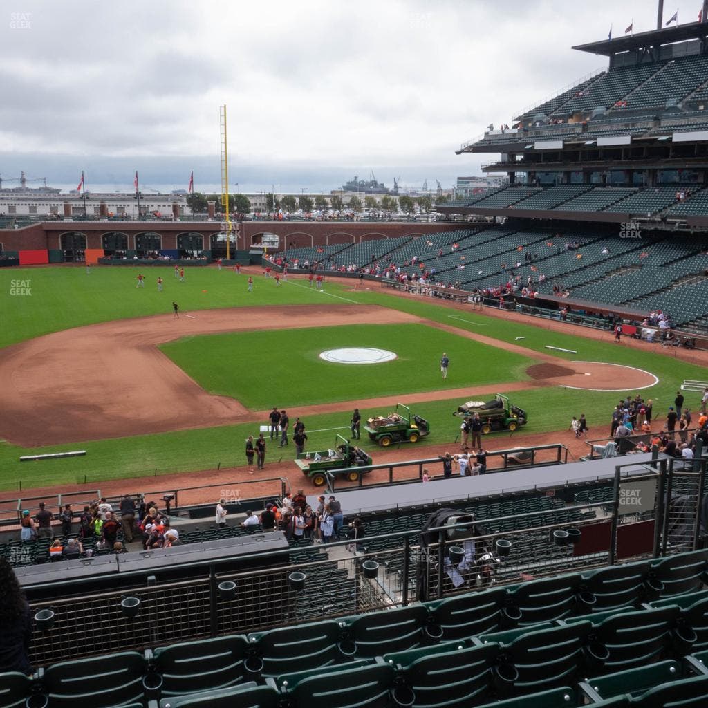 Oracle Park - Section Club Level 224 Seat View