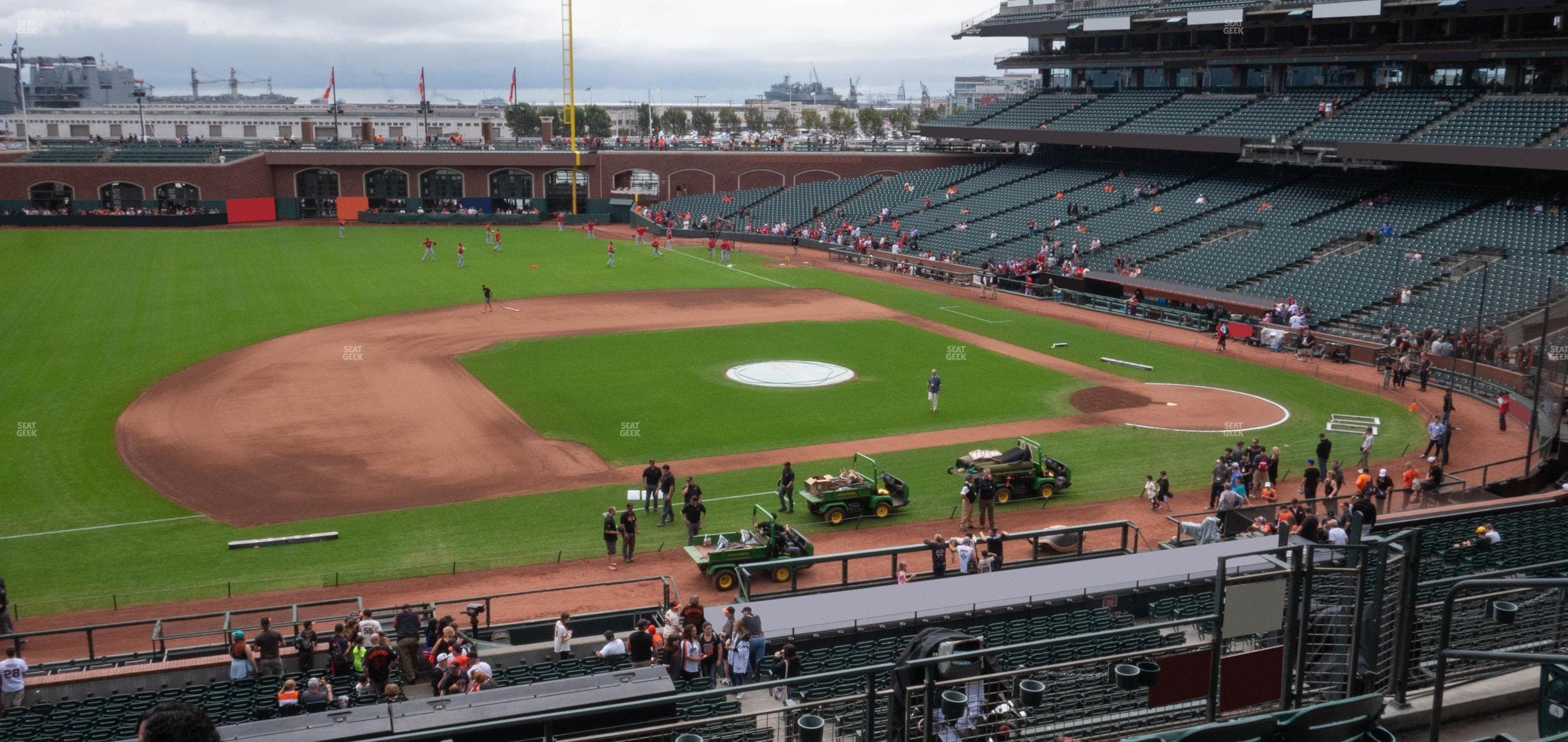 Oracle Park - Section Club Level 224 Seat View