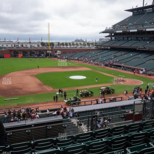 Oracle Park - Section Club Level 224 Seat View
