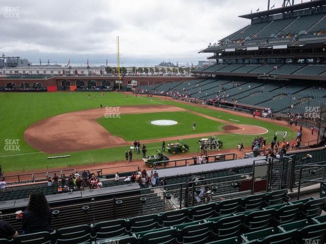 Oracle Park - Section Club Level 224 Seat View