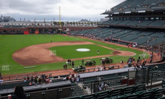 Oracle Park - Section Club Level 224 Seat View