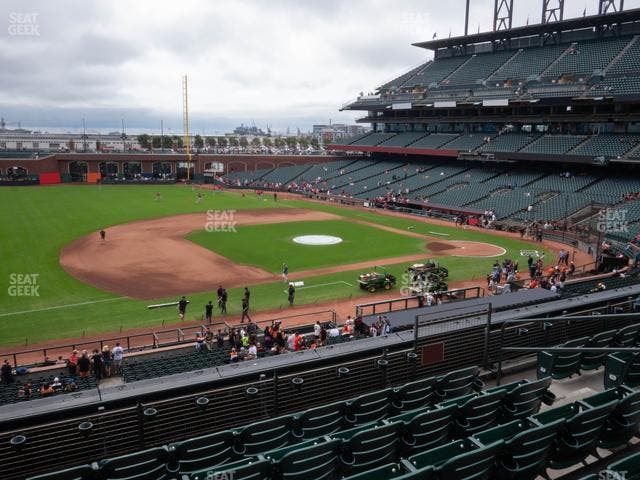 Oracle Park - Section Club Level 225 Seat View