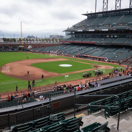 Oracle Park - Section Club Level 226 Seat View