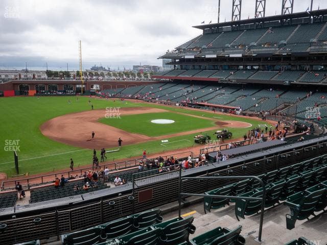 Oracle Park - Section Club Level 226 Seat View
