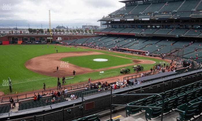 Oracle Park - Section Club Level 226 Seat View