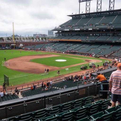 Oracle Park - Section Club Level 227 Seat View