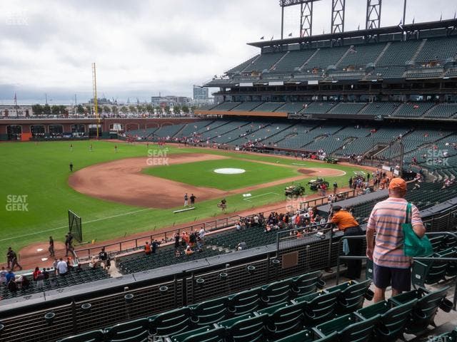 Oracle Park - Section Club Level 227 Seat View