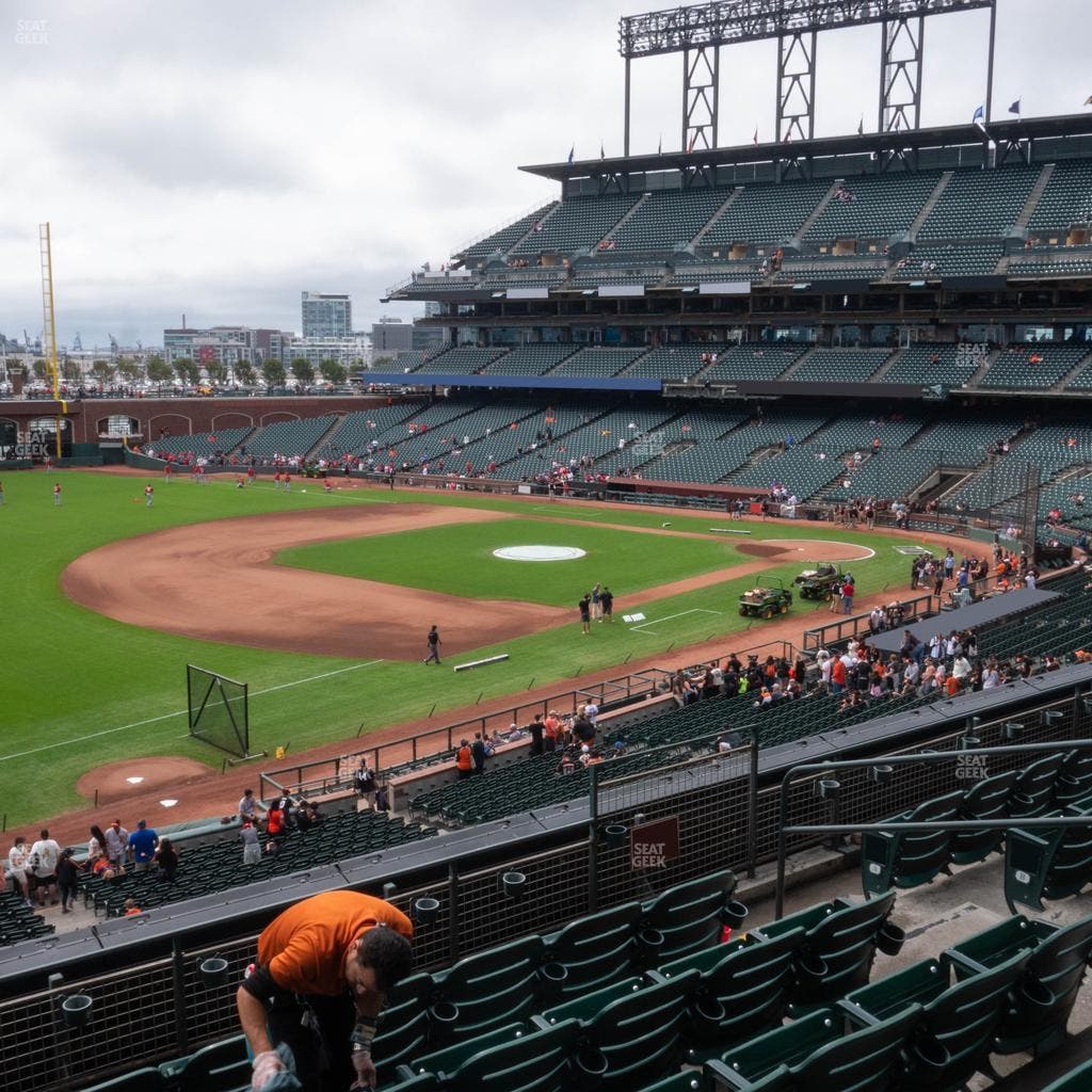 Oracle Park - Section Club Level 228 Seat View