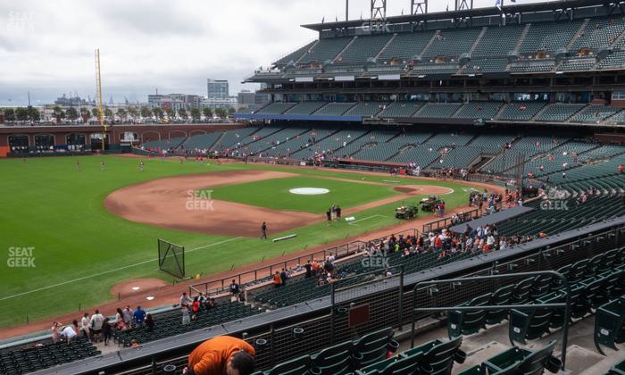 Oracle Park - Section Club Level 228 Seat View