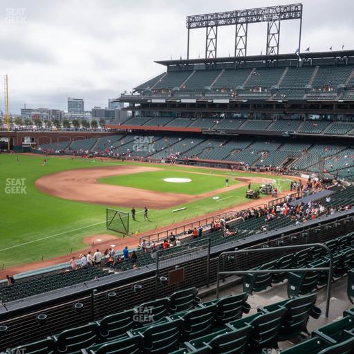 Oracle Park - Section Club Level 229 Seat View