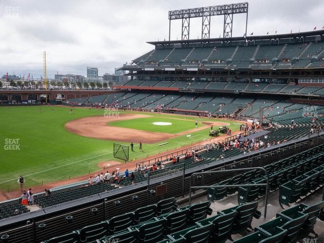 Oracle Park - Section Club Level 229 Seat View