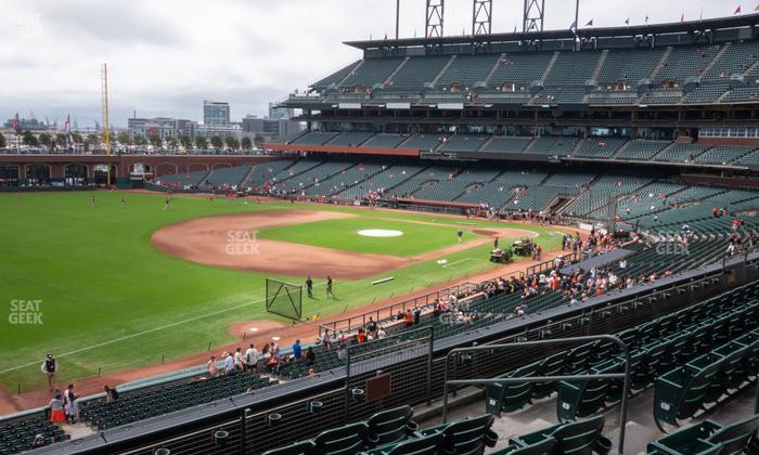 Oracle Park - Section Club Level 229 Seat View