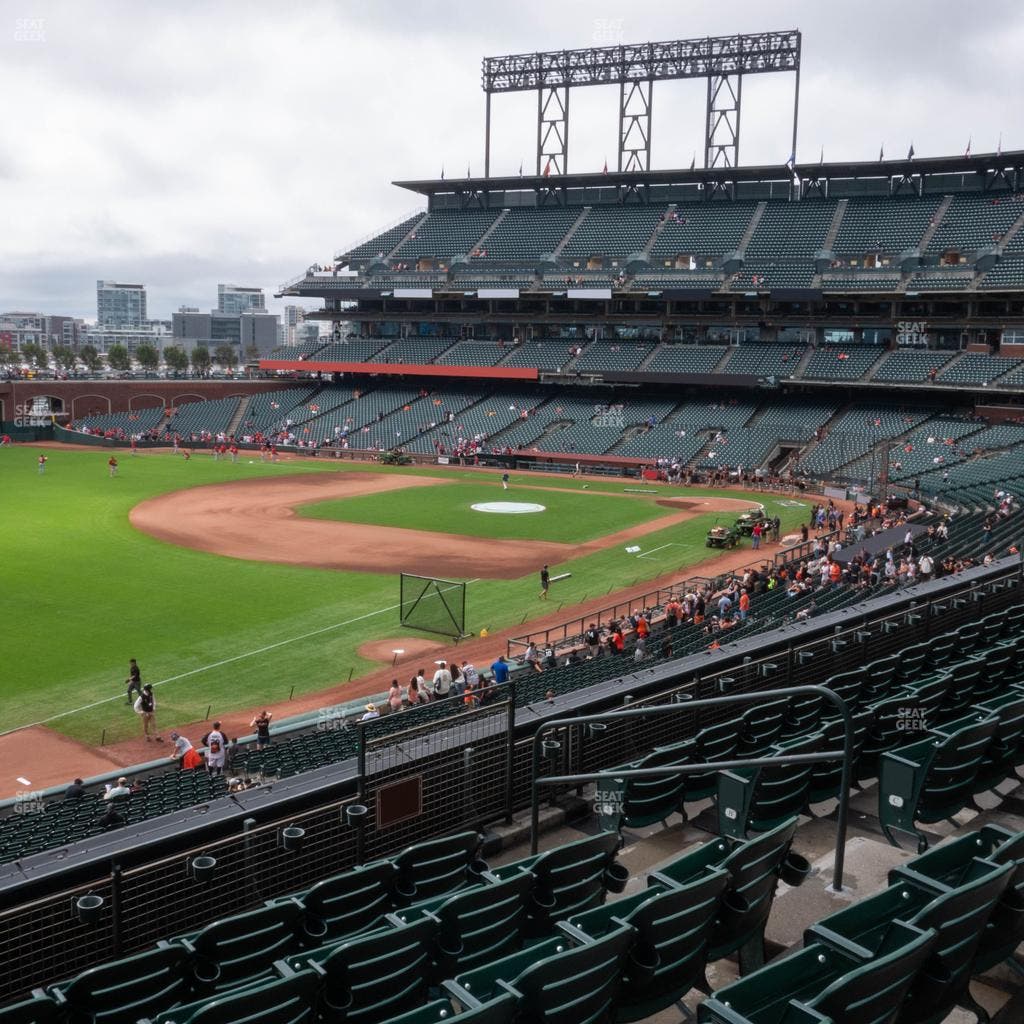 Oracle Park - Section Club Level 230 Seat View