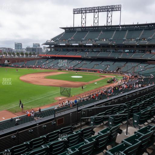 Oracle Park - Section Club Level 230 Seat View