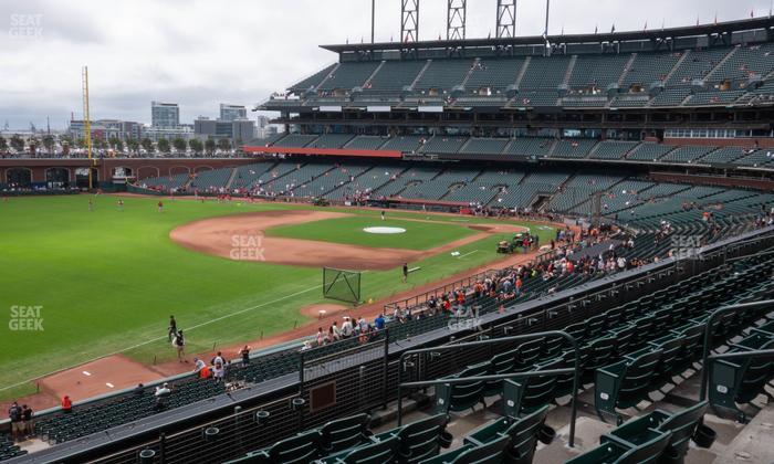 Oracle Park - Section Club Level 230 Seat View