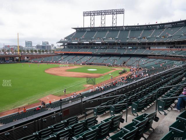 Oracle Park - Section Club Level 231 Seat View Oracle Park - Section Club Level 231 Seat View