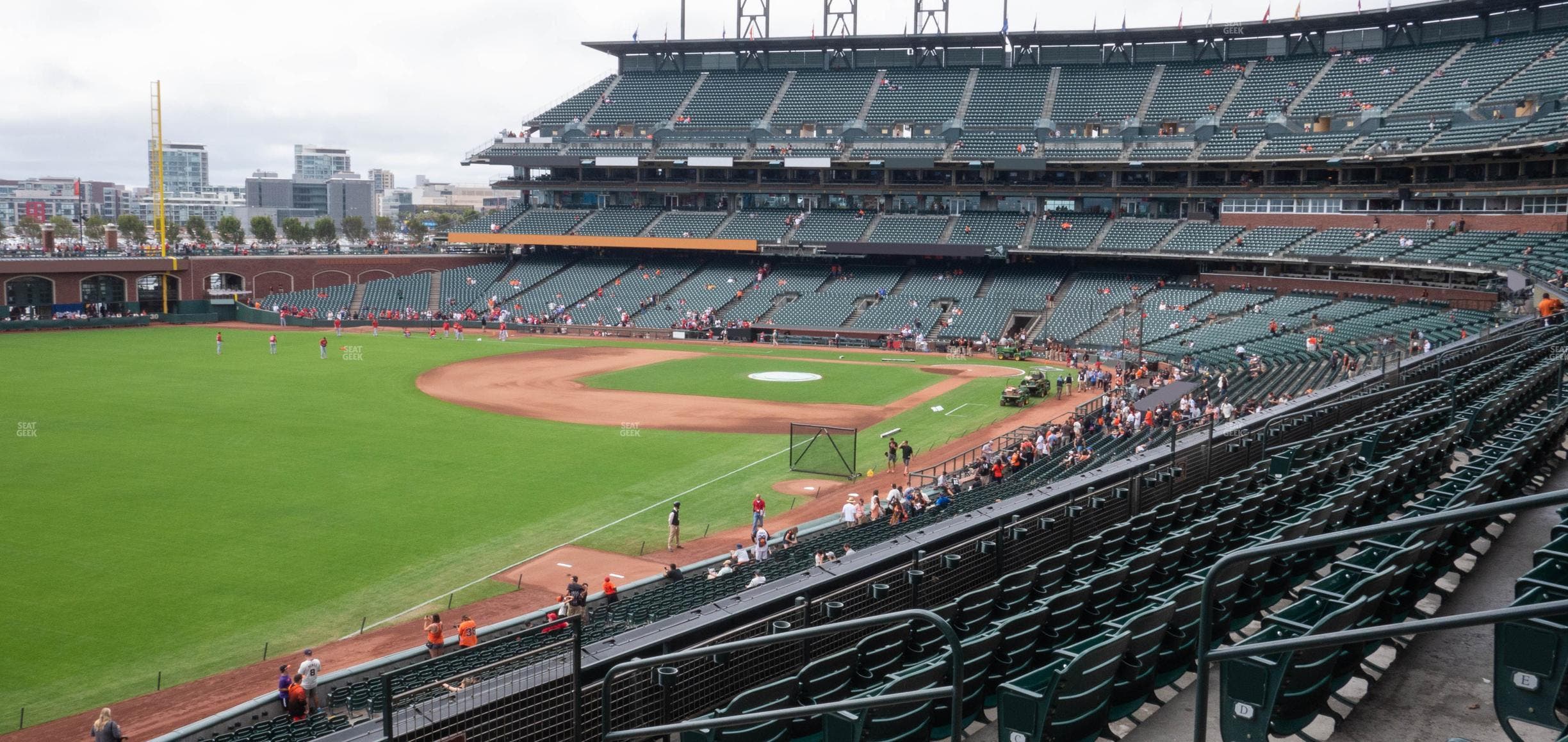 Oracle Park - Section Club Level 232 Seat View