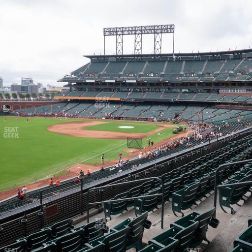 Oracle Park - Section Club Level 232 Seat View