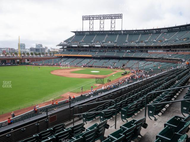 Oracle Park - Section Club Level 232 Seat View Oracle Park - Section Club Level 232 Seat View