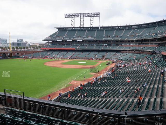 Oracle Park - Section Club Level 233 Seat View Oracle Park - Section Club Level 233 Seat View