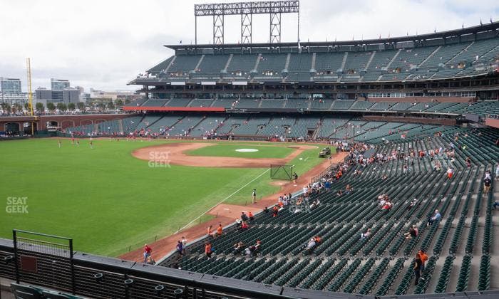 Oracle Park - Section Club Level 233 Seat View