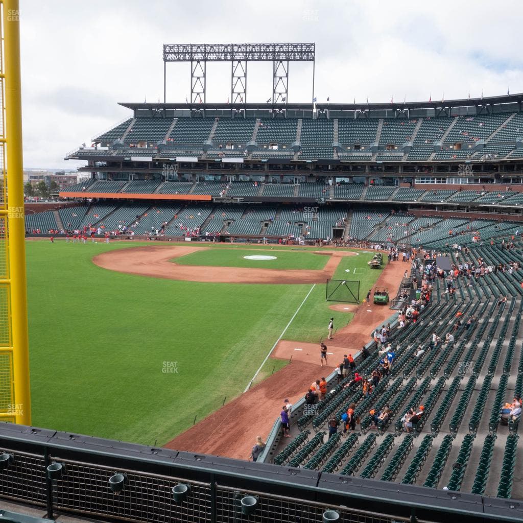 Oracle Park - Section Club Level 234 Seat View