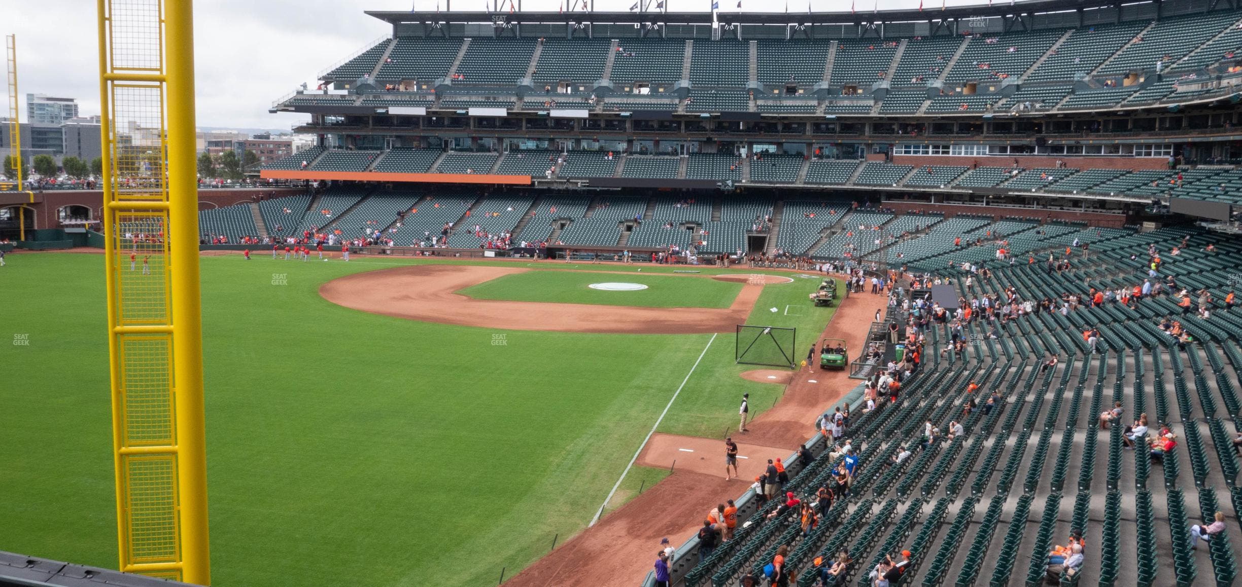 Oracle Park - Section Club Level 234 Seat View