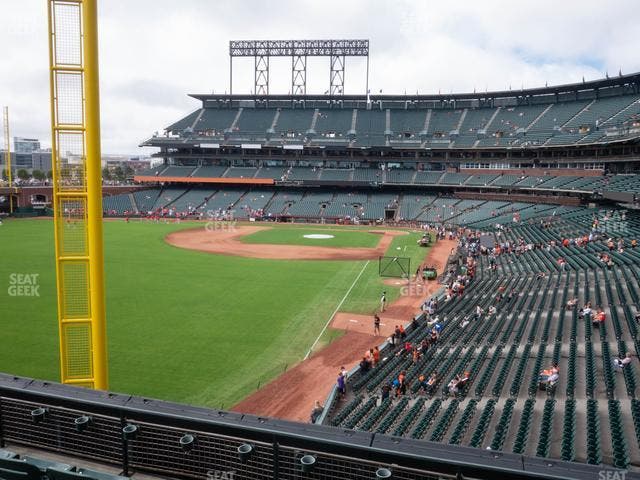 Oracle Park - Section Club Level 234 Seat View