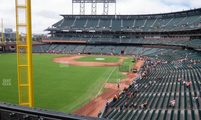 Oracle Park - Section Club Level 234 Seat View
