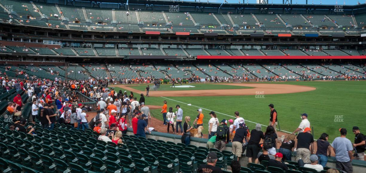 Oracle Park - Section Field Box 101 Seat View