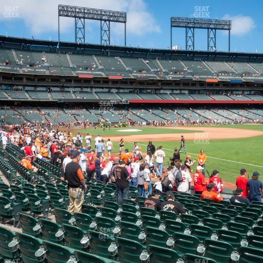 Oracle Park - Section Field Box 102 Seat View