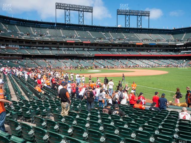 Oracle Park - Section Field Box 102 Seat View Oracle Park - Section Field Box 102 Seat View