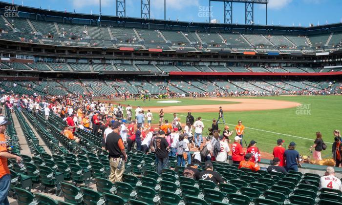 Oracle Park - Section Field Box 102 Seat View