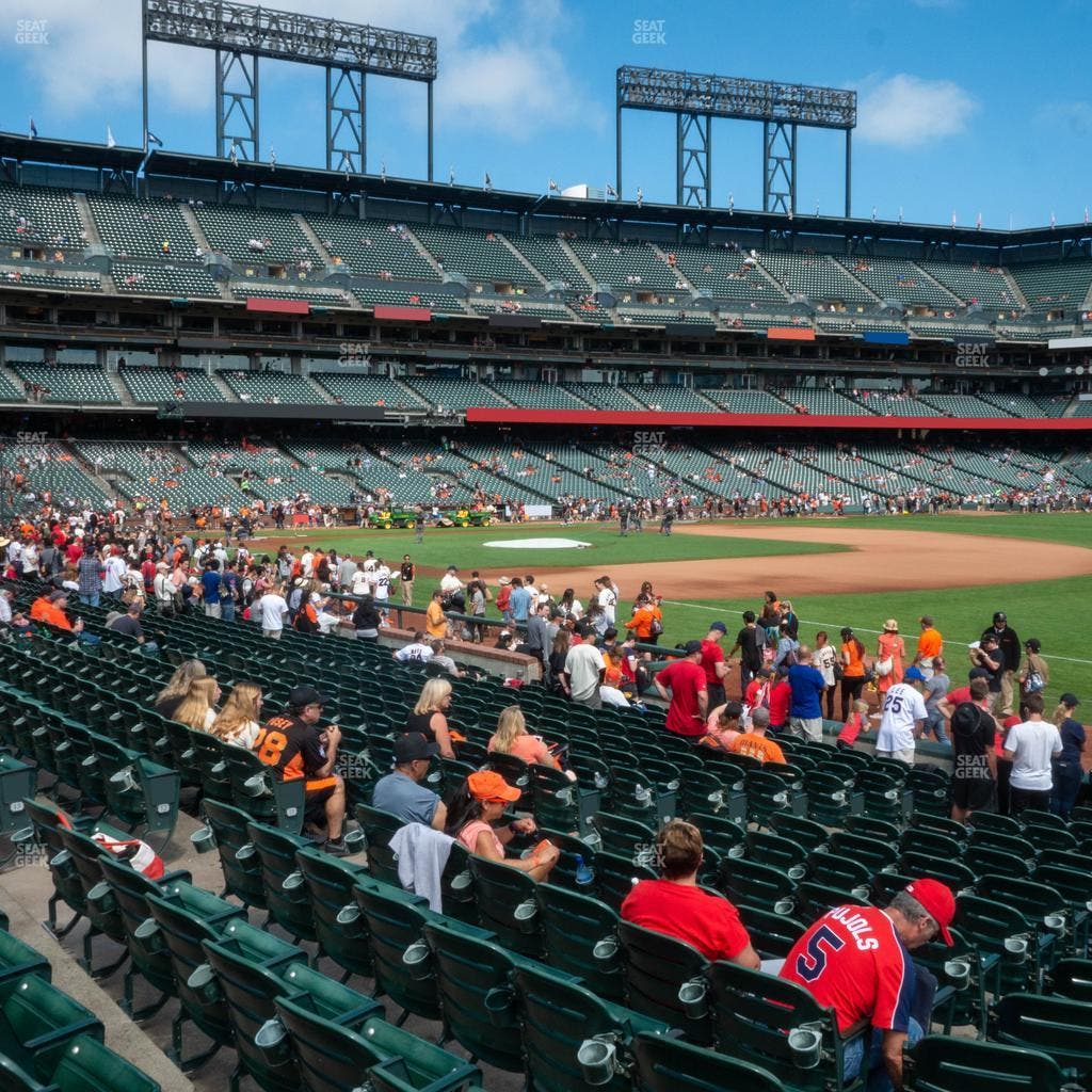 Oracle Park - Section Field Box 103 Seat View