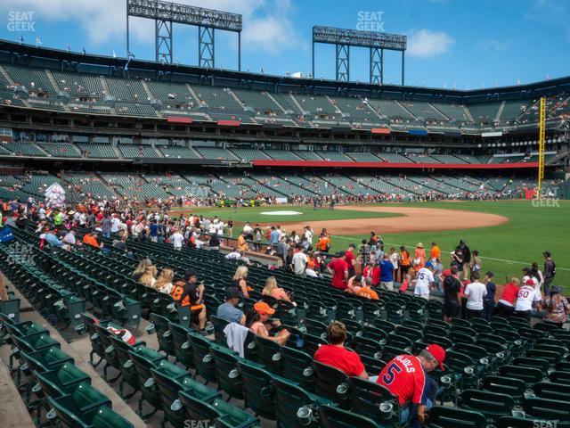 Oracle Park - Section Field Box 103 Seat View Oracle Park - Section Field Box 103 Seat View